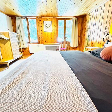 Cozy Apartment In Vintage House In Kandersteg Exteriör bild