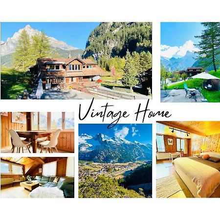 Cozy Apartment In Vintage House In Kandersteg Exteriör bild