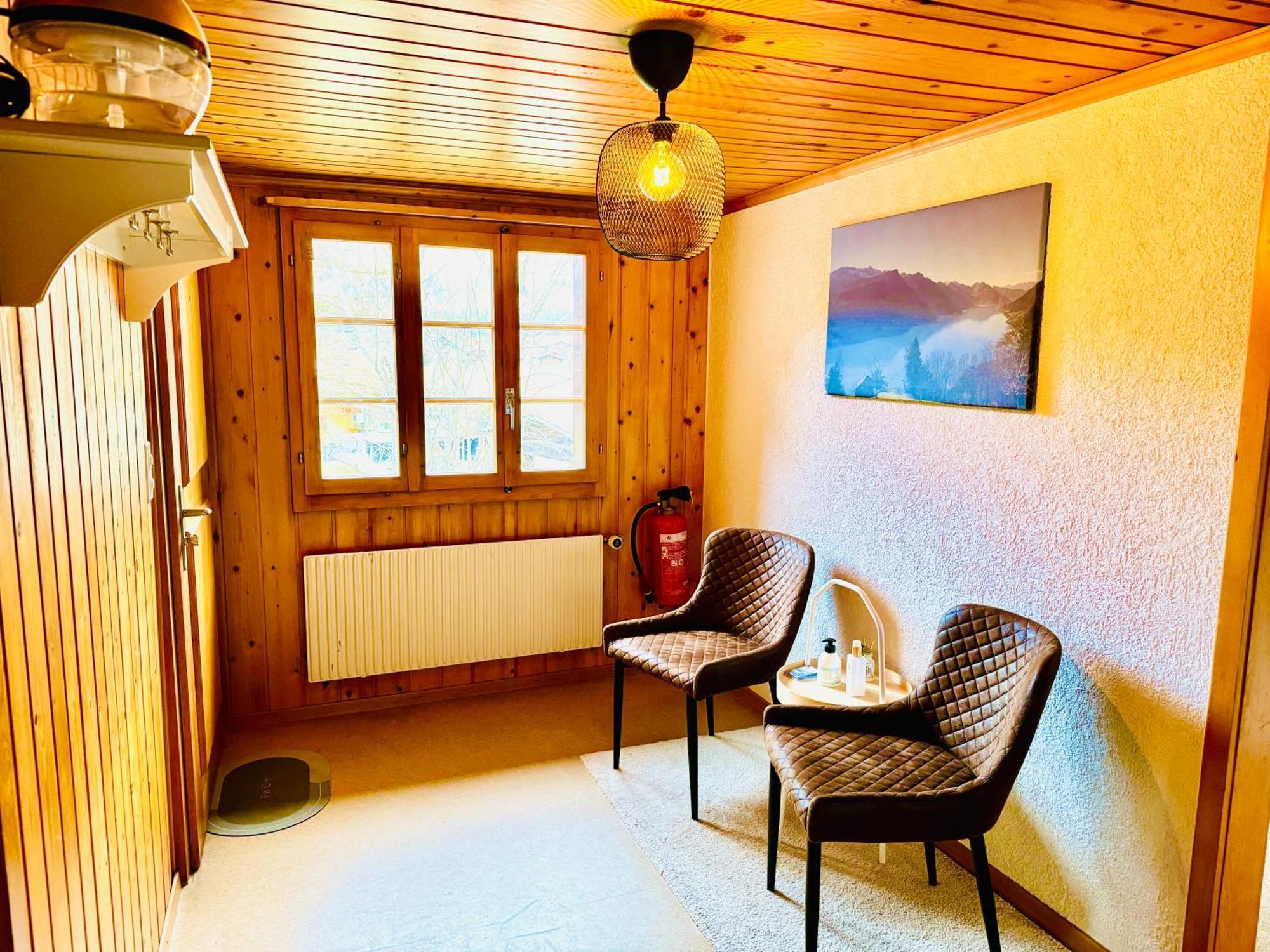 Cozy Apartment In Vintage House In Kandersteg Exteriör bild