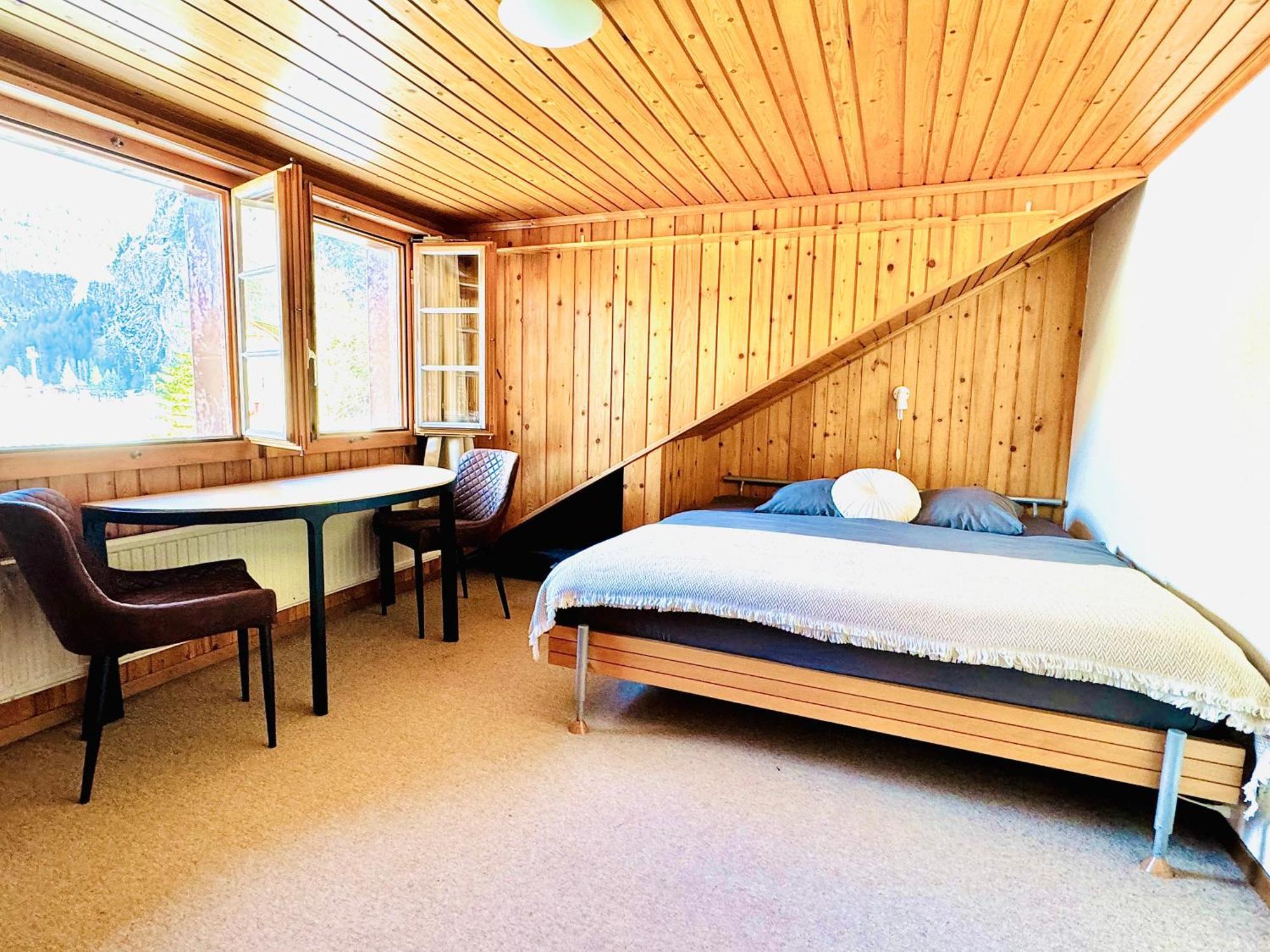 Cozy Apartment In Vintage House In Kandersteg Exteriör bild